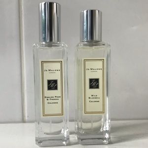 Jo Malone: English Pear & Freesia Cologne PLUS Wild Bluebell Cologne (pair)